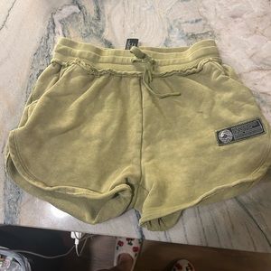 Alphalete tie shorts